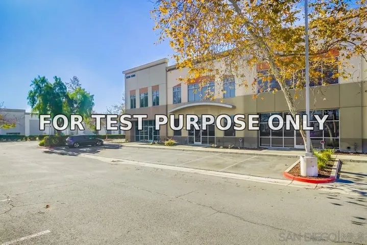 Demo/Test Data 1574 Lancaster Point Way, San Diego, Ca 92154