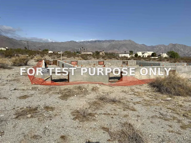 Demo/Test Data 1474 Sewanee Dr Unit 194, Borrego Springs, Ca 92004