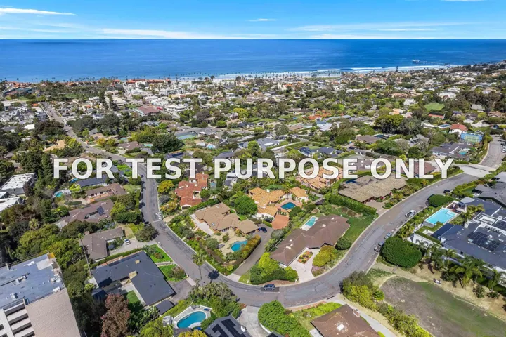 Demo/Test Data 2435 Paseo Dorado, La Jolla, Ca 92037