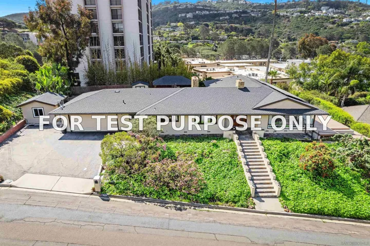 Demo/Test Data 2435 Paseo Dorado, La Jolla, Ca 92037