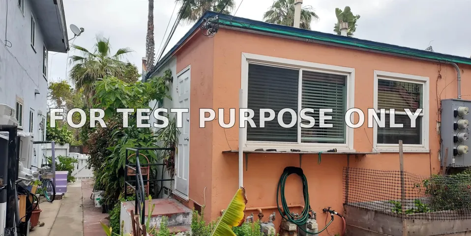 Demo/Test Data 4649-55 Muir Ave., San Diego, Ca 92107