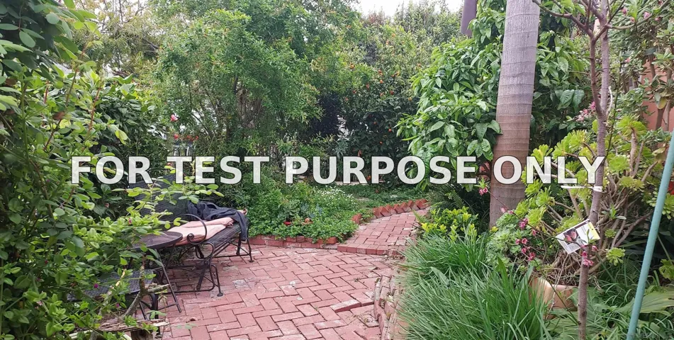 Demo/Test Data 4649-55 Muir Ave., San Diego, Ca 92107