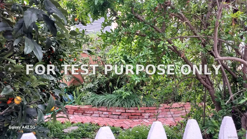 Demo/Test Data 4649-55 Muir Ave., San Diego, Ca 92107