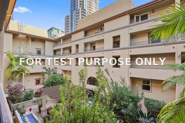 Demo/Test Data 301 W G St #314, San Diego, Ca 92101