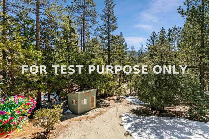 Demo/Test Data 52670-4s02 52670-4s02, Idyllwild, Ca 92549