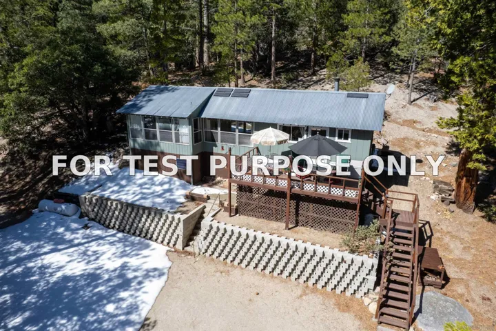 Demo/Test Data 52670-4s02 52670-4s02, Idyllwild, Ca 92549