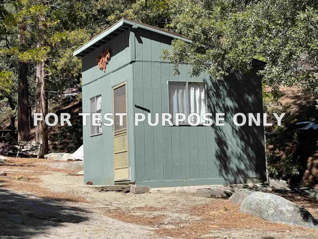 Demo/Test Data 52670-4s02 52670-4s02, Idyllwild, Ca 92549