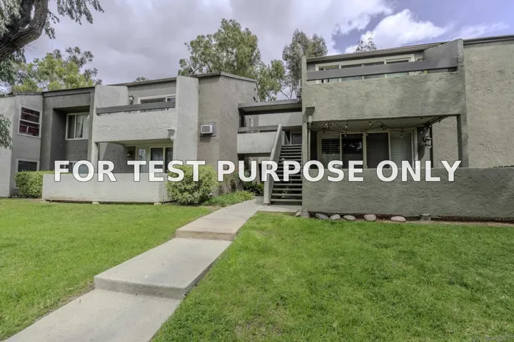 Demo/Test Data 1350 N Escondido Blvd Unit #20 Unit 20, Escondido, Ca 92026