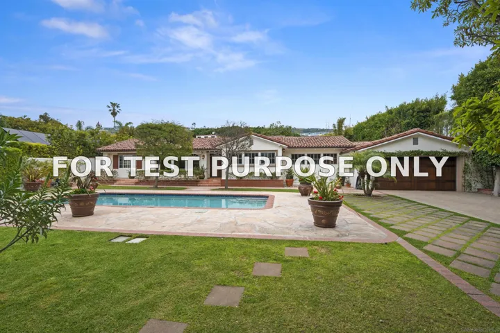 Demo/Test Data 8355 La Jolla Shores Dr, La Jolla, Ca 92037