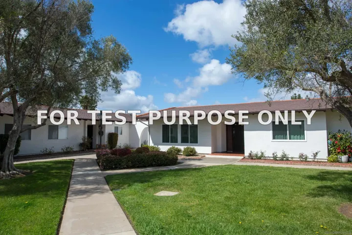 Demo/Test Data 16555 Caminito Vecinos Unit 39, San Diego, Ca 92128