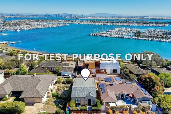 Demo/Test Data 812 San Antonio Pl, San Diego, Ca 92106