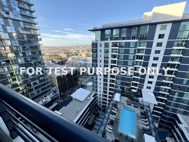 Demo/Test Data 425 W W Beech St Unit 1606, San Diego, Ca 92101