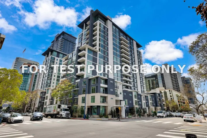 Demo/Test Data 425 W W Beech St Unit 1606, San Diego, Ca 92101