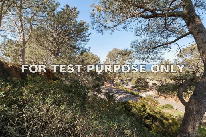 Demo/Test Data 0 Hidden Pines Rd Unit 0, Del Mar, Ca 92014