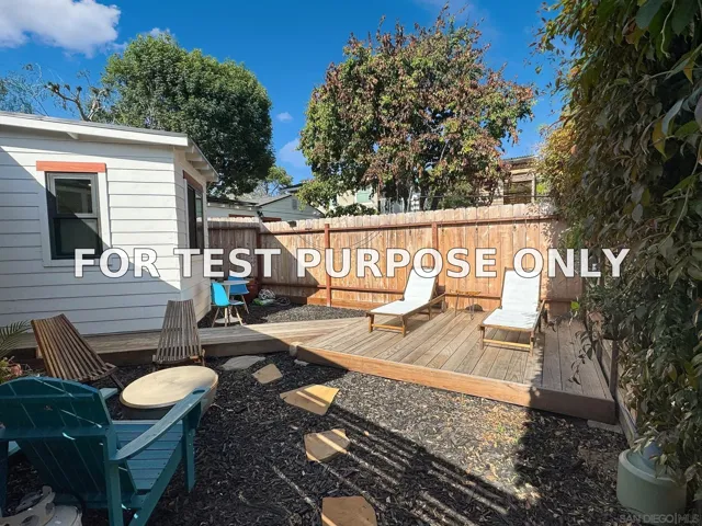 Demo/Test Data 5011 E Mountain View Dr, San Diego, Ca 92116