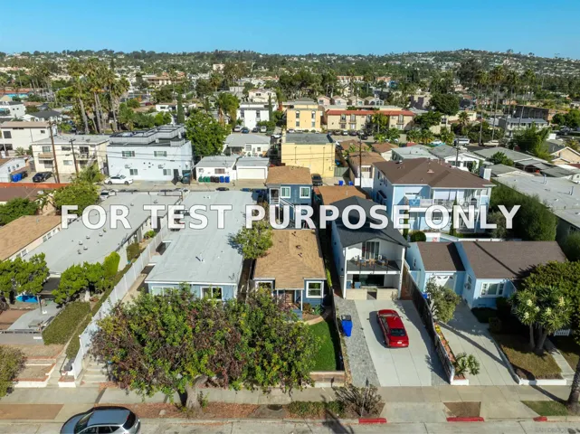 Demo/Test Data 2134 Reed Ave, San Diego, Ca 92109