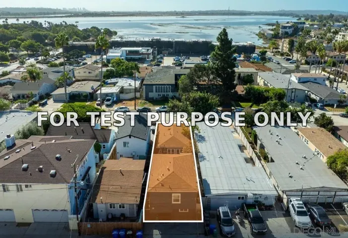 Demo/Test Data 2134 Reed Ave, San Diego, Ca 92109