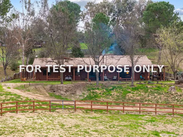 Demo/Test Data 25394 Mesa Grande Road, Santa Ysabel, Ca 92070