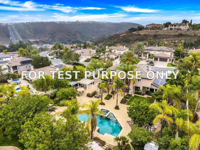 Demo/Test Data 11766 Treadwell Dr, Poway, Ca 92064
