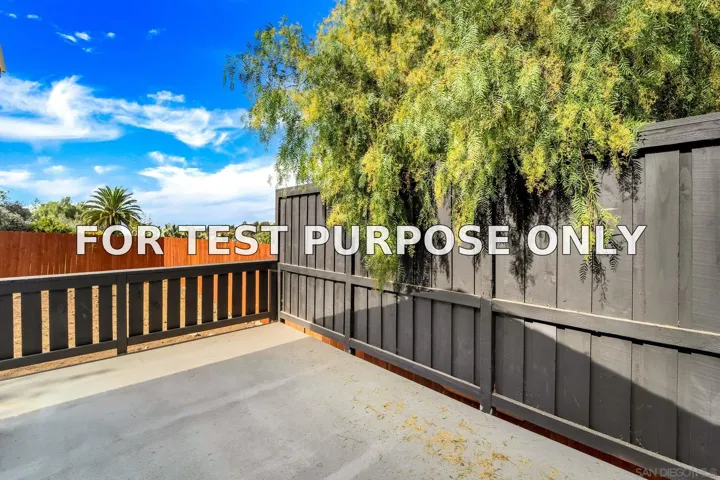 Demo/Test Data 1846 Klauber Ave, San Diego, Ca 92114