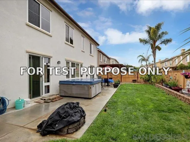 Demo/Test Data 3646 Lake Shore Road, Fallbrook, Ca 92028