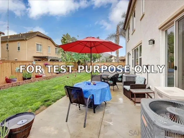 Demo/Test Data 3646 Lake Shore Road, Fallbrook, Ca 92028