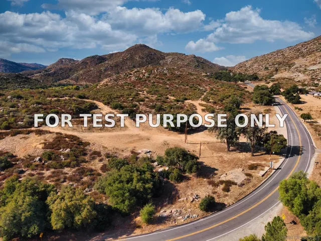 Demo/Test Data 28909 Hwy 94 Unit 25, Campo, Ca 91906