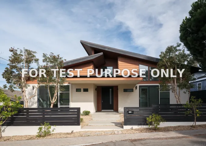 Demo/Test Data 3758-60 Charles St, San Diego, Ca 92106