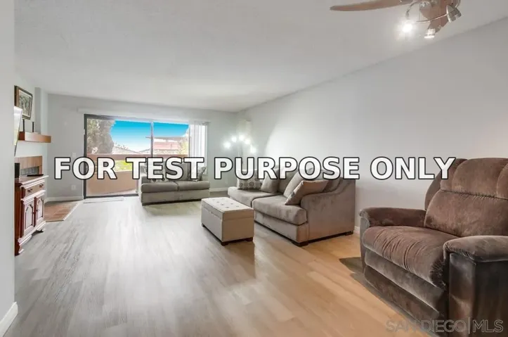 Demo/Test Data 7245 Navajo Rd Unit D270, San Diego, Ca 92119