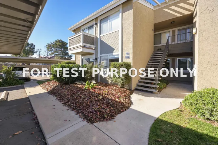 Demo/Test Data 11179 Kelowna Rd Unit 18, San Diego, Ca 92126