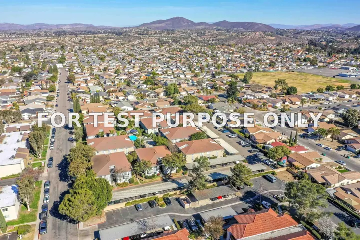 Demo/Test Data 11179 Kelowna Rd Unit 18, San Diego, Ca 92126