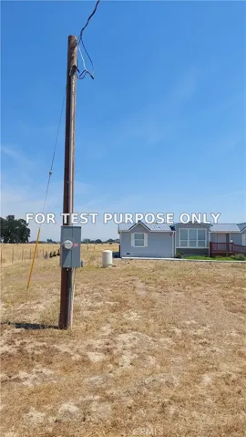 Demo/Test Data 4250 Osborn Road, Flournoy, Ca 96029