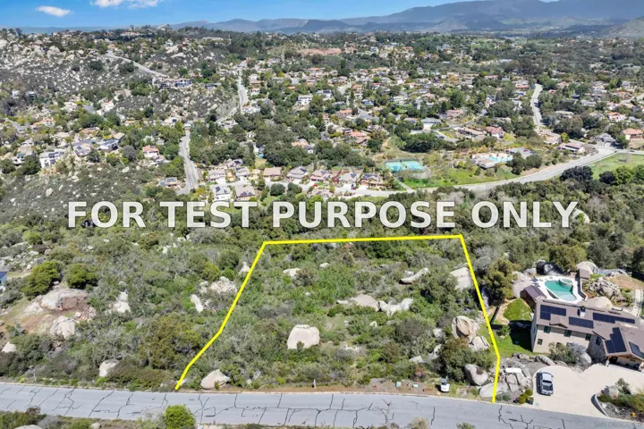 Demo/Test Data Tall Oak Ln Unit 19, Escondido, Ca 92026