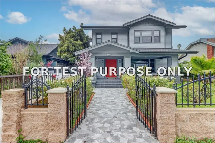 Demo/Test Data 223 N St Andrews Place, Los Angeles, Ca 90004