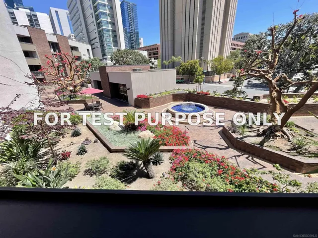 Demo/Test Data 750 State Street Unit 204, San Diego, Ca 92101