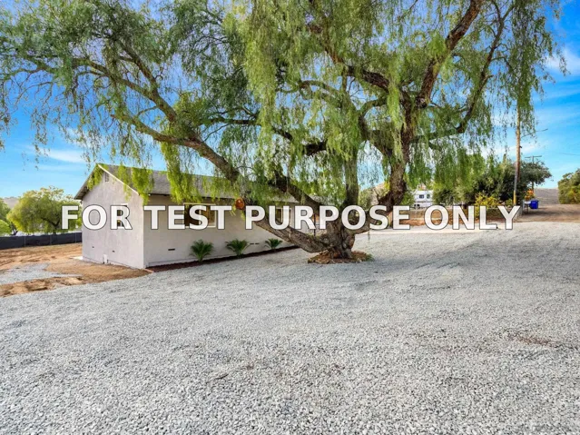 Demo/Test Data 3110 Rio Madre, Jamul, Ca 91935