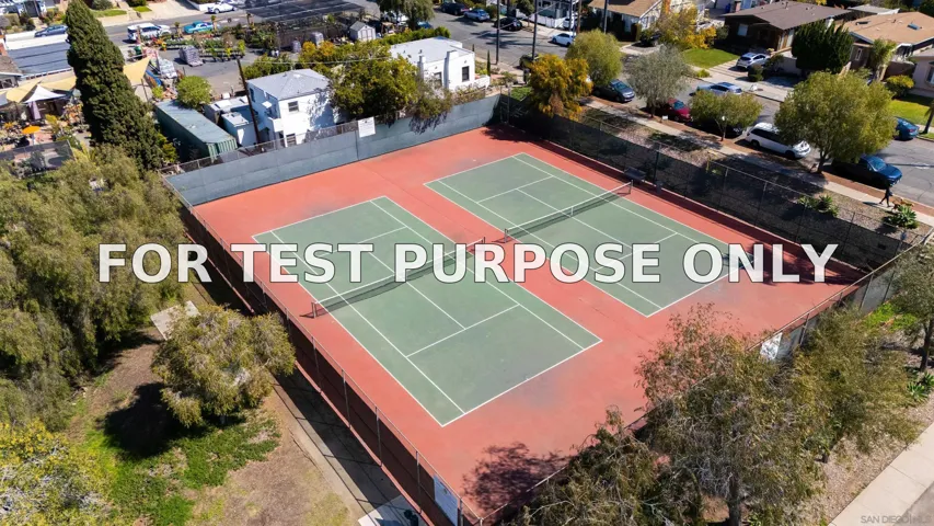 Demo/Test Data 3929 Pringle Street, San Diego, Ca 92103
