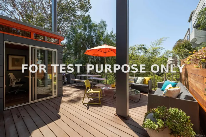 Demo/Test Data 3929 Pringle Street, San Diego, Ca 92103
