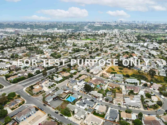 Demo/Test Data 6744-6750 N Elman, San Diego, Ca 92111