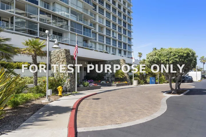 Demo/Test Data 1730 Avenida Del Mundo Unit 201, Coronado, Ca 92118