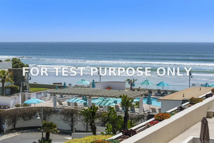 Demo/Test Data 1730 Avenida Del Mundo Unit 201, Coronado, Ca 92118