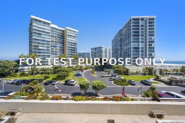 Demo/Test Data 1730 Avenida Del Mundo Unit 201, Coronado, Ca 92118