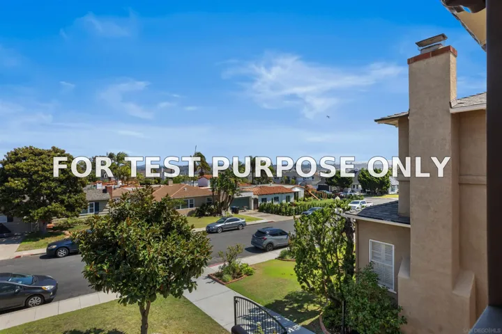 Demo/Test Data 3425 Xenophon St, San Diego, Ca 92106