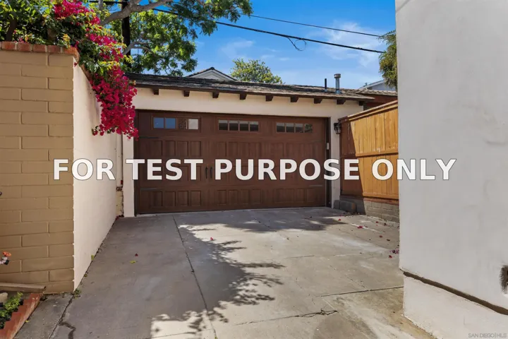 Demo/Test Data 3425 Xenophon St, San Diego, Ca 92106