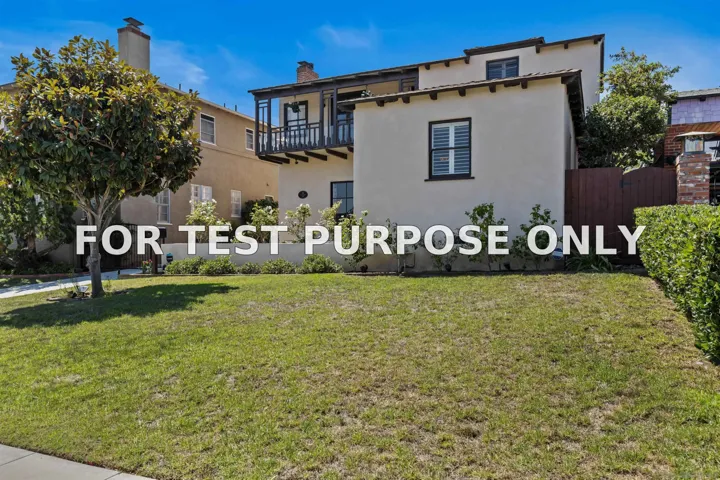 Demo/Test Data 3425 Xenophon St, San Diego, Ca 92106