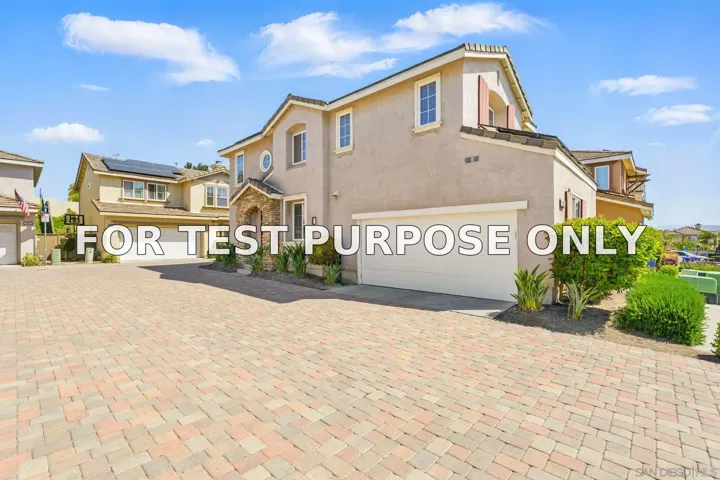 Demo/Test Data 2855 Bear Valley Rd, Chula Vista, Ca 91915
