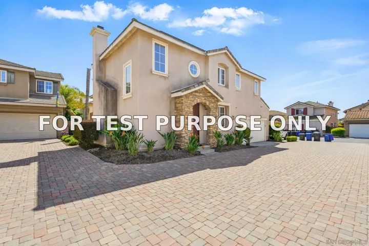 Demo/Test Data 2855 Bear Valley Rd, Chula Vista, Ca 91915