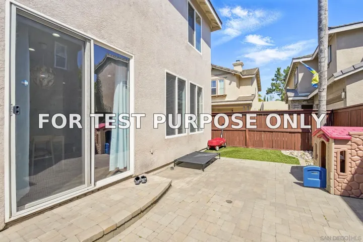 Demo/Test Data 2855 Bear Valley Rd, Chula Vista, Ca 91915