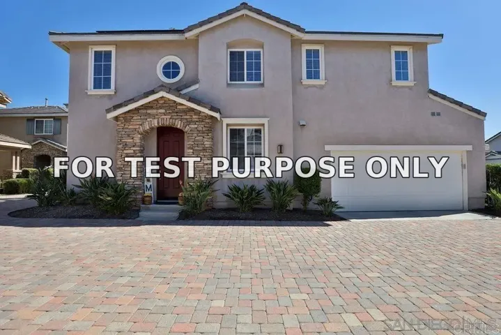 Demo/Test Data 2855 Bear Valley Rd, Chula Vista, Ca 91915