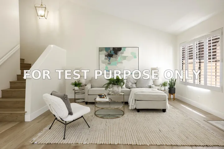 Demo/Test Data 4165 Porte De Palmas Unit 195, San Diego, Ca 92122